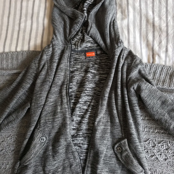 Merrel Grey Zip up Jacket with hoodie - Picture 3 of 3